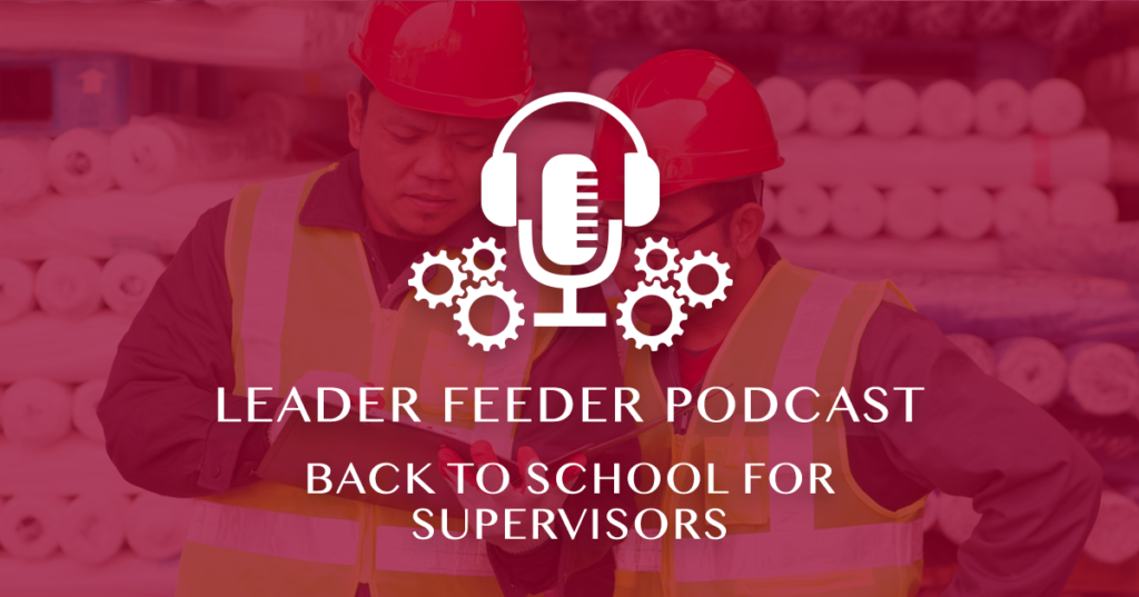 Back to School for Supervisors