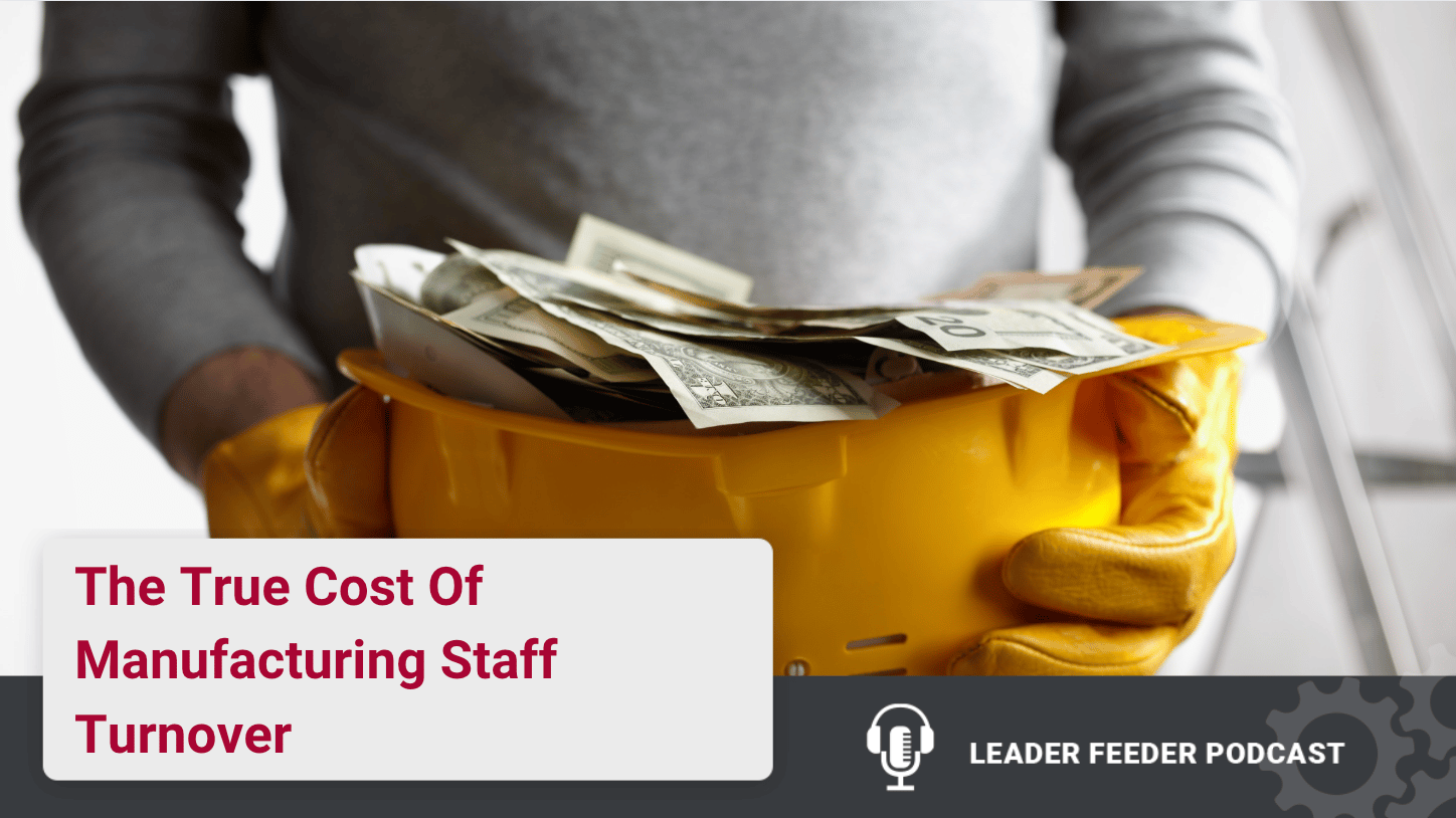 Manufacturing staff turnover is high for many reasons, one them being, your teams don't have an emotional connection to the work. 